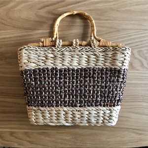 Woven handbag
